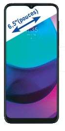 Smartphone 6.5" Motorola Moto E20 - 32 Go, RAM 2Go, Double SIM, 4G