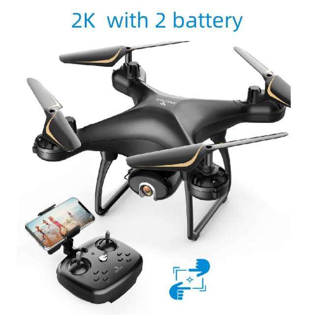 [Nouveaux clients] Drone Snaptain SP650 - Caméra 1080p, Noir, 2 batteries (Entrepôt France)