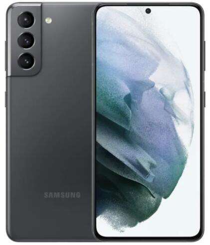 Smartphone 6.2" Samsung Galaxy S21 5G - 128 Go, Gris phantôme, version US (+29.55€ en Rakuten Points)