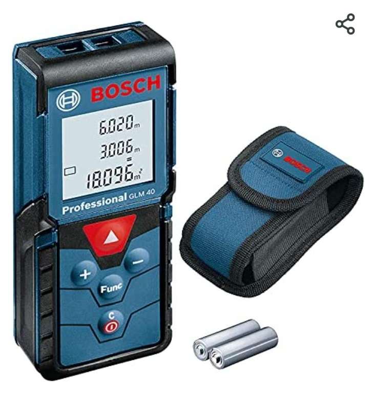 Télémètre laser Bosch Professional GLM 40 - portée : 0,15 à 40 m