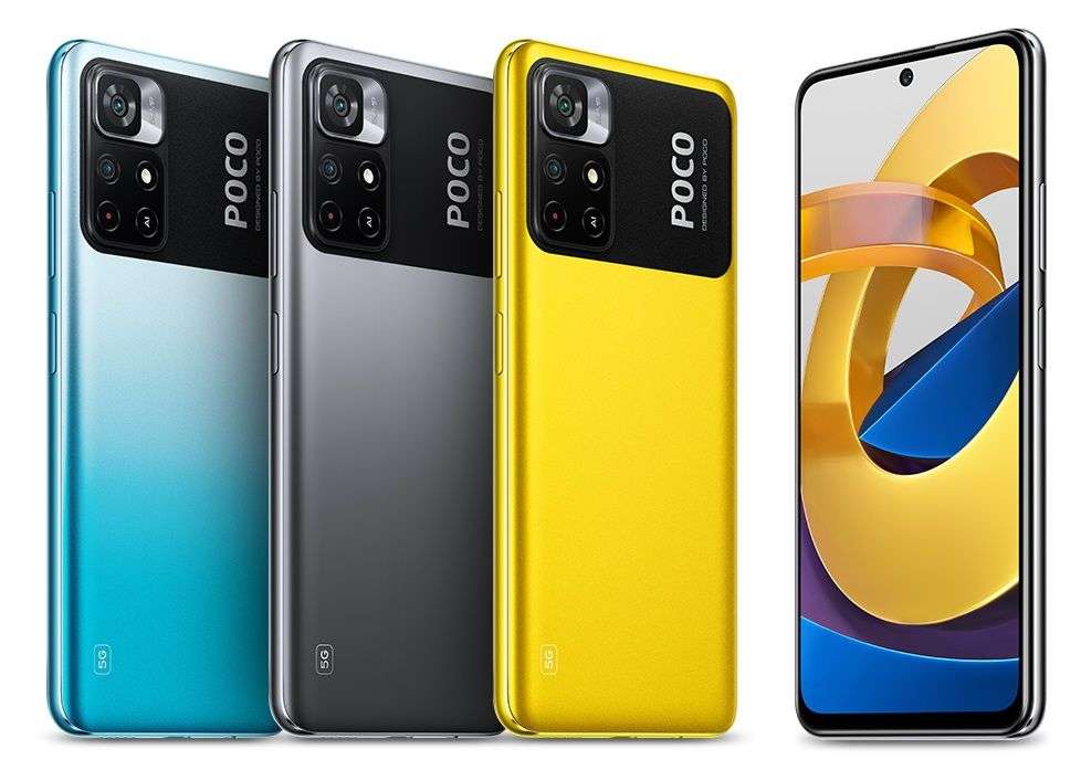 Smartphone 6.6" Poco M4 Pro 5G - FHD+, 6 Go de RAM, 128 Go de stockage, Noir ou Bleu (189.90€ avec le code 11AE30) - Entrepôt France