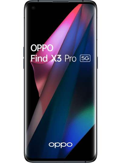 Smartphone 6.7" Oppo Find X3 Pro 5G - WQHD+, SD 888, 12 Go RAM, 256 Go, bleu ou noir