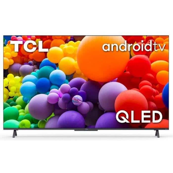 TV 55" TCL 55C721 - QLED, 4K UHD, HDR 10+, Dolby Vision, Android TV, HDMI 2.1 / VRR / ALLM (Via ODR de 50€)