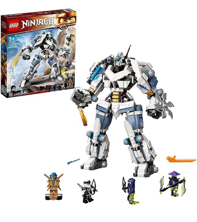 Jeu de construction Lego Ninjago Le Robot de Combat Titan de Zane 71738