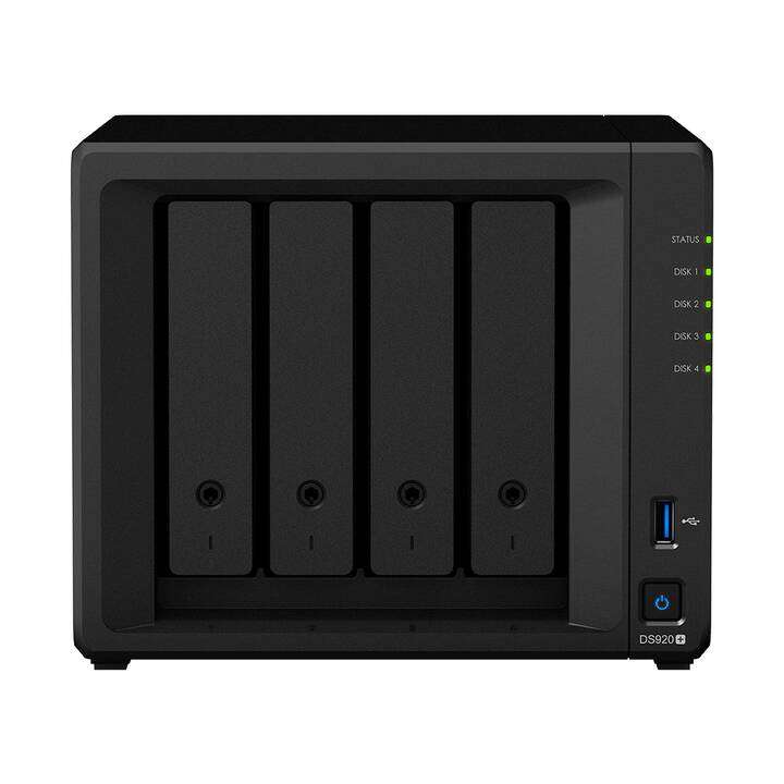 Serveur NAS Synology DiskStation DS920+ - 4 baies, Sans HDD (Frontaliers Suisse)