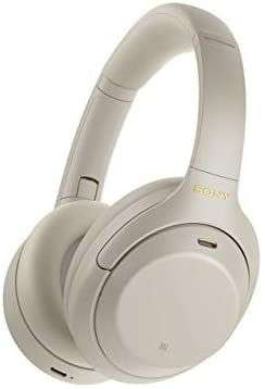 Sony WH-1000XM4 Casque audio à réduction de bruit Bluetooth - Argent ou Noir