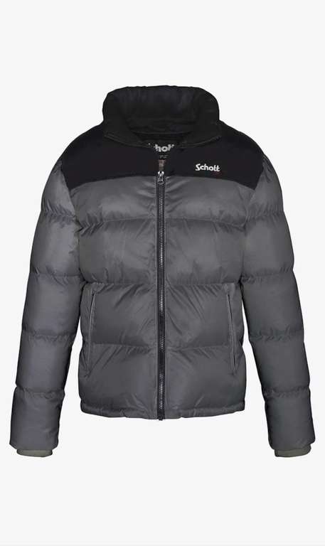 Doudoune Schott Utah Jacket pour Homme - Tailles M à 3XL