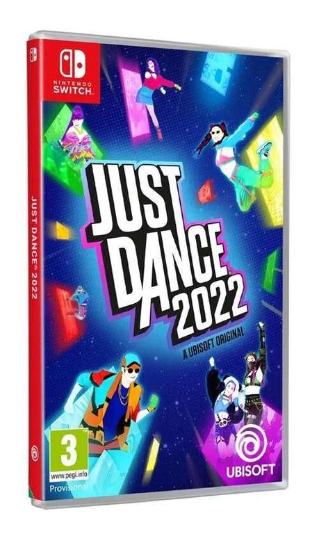 Just Dance 2022 sur Nintendo Switch (34.99€ pour les nouveaux clients via CULTUREL5)
