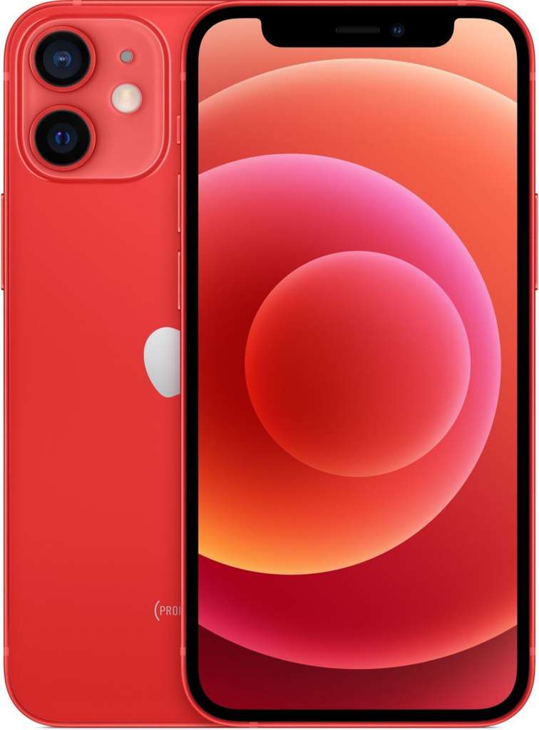 Smartphone 5.4" Apple iPhone 12 Mini - 256 Go, Rouge, Reconditionné (32.50€ en Rakuten Points - 620€ via RAKUTEN30)
