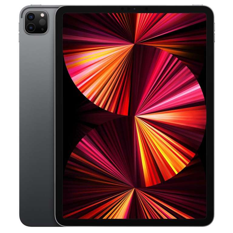 Tablette 11" Apple iPad Pro (2021) WiFi - Puce M1, RAM 8 Go, 128 Go, Gris (719.99€ avec RAKUTEN30 + 72€ en Rakuten Points)