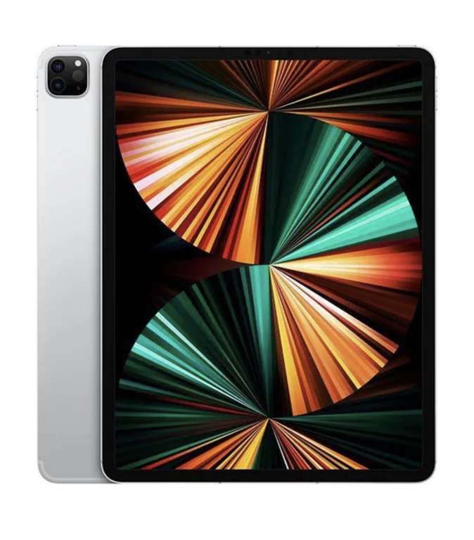 Tablette 12.9" Apple iPad Pro (2021) WiFi - Puce M1, RAM 8 Go, 128 Go, Gris (988€ avec RAKUTEN30 + 100€ en Rakuten Points)
