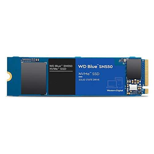 SSD NVMe WD Bleu SN550 - 2 To, Gén. 3 x4 PCIe, M.2 2280, 3D NAND