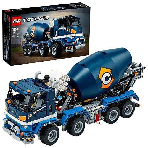 Sélection de jeux de construction Lego en promotion - Ex : Lego Technic 42112 - Le camion bétonnière (Via Coupon)