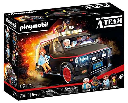 Jouet Playmobil The A-Team Van - Le Fourgon de l'agence tous risques 70750 (Via coupon)