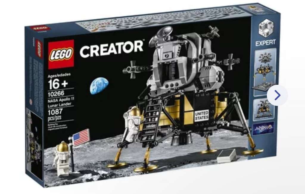 Jeu de construction Lego Creator Expert 10266 - NASA Apollo 11 Lunar Lander