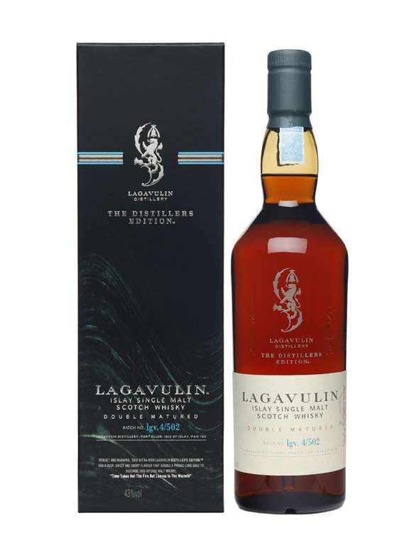 Bouteille de whisky Lagavulin Distillers Edition Islay Single Malt Schotch Whisky (70 cl) - WhiskyParis.com