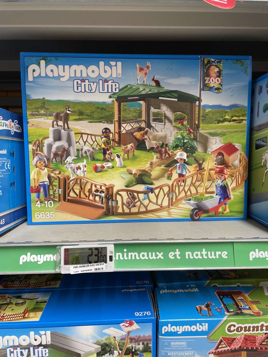 Jouet Playmobil Parc animalier avec visiteurs 6635 (Marseille 13)