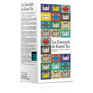 Coffret de 24 sachets de thé & infusion Kusmi Tea Les Essentiels