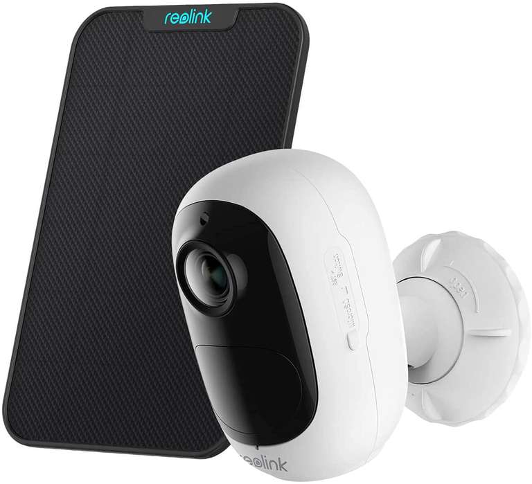 Caméra de surveillance Reolink Argus 2 (Full HD, Capteur de mouvement, IP65) + Panneau Solaire (Via paiement Paypal) Entrepôt Allemagne