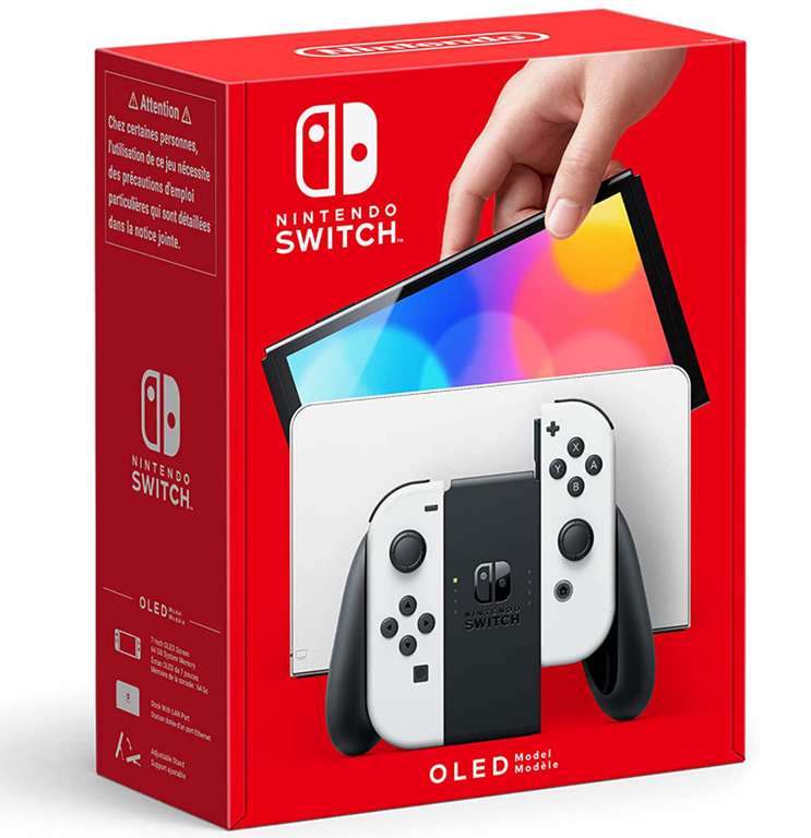 [Adhérents] Console Nintendo Switch (OLED) avec station d’accueil et manettes Joy-Con + Jeu Mario the Origami King + 50€ en chèque cadeau
