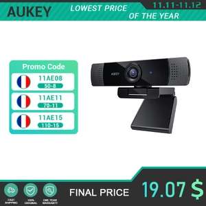 Webcam Aukey PC-LM1E - Full HD avec Microphone Stéréo