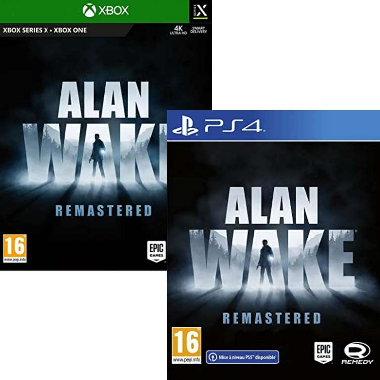 Jeu Alan Wake Remastered sur PS4 (Compatible PS5) ou Xbox One / Series X