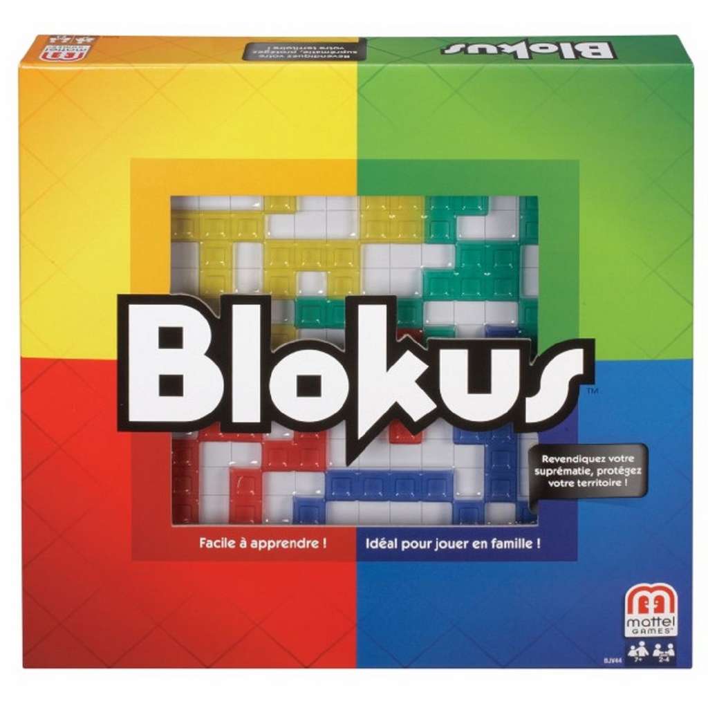 2 boites de jeu de société Mattel Blokus (via ODR de 29.99€ et 15€ sur la carte fidelité)