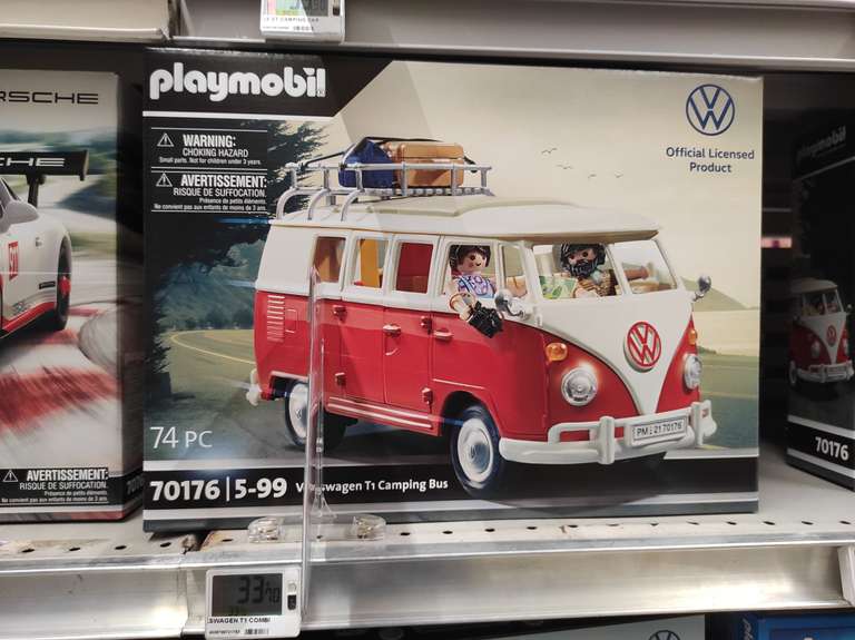 Jouet Playmobil Volkswagen T1 Combi - 70176 (Magasins participants)