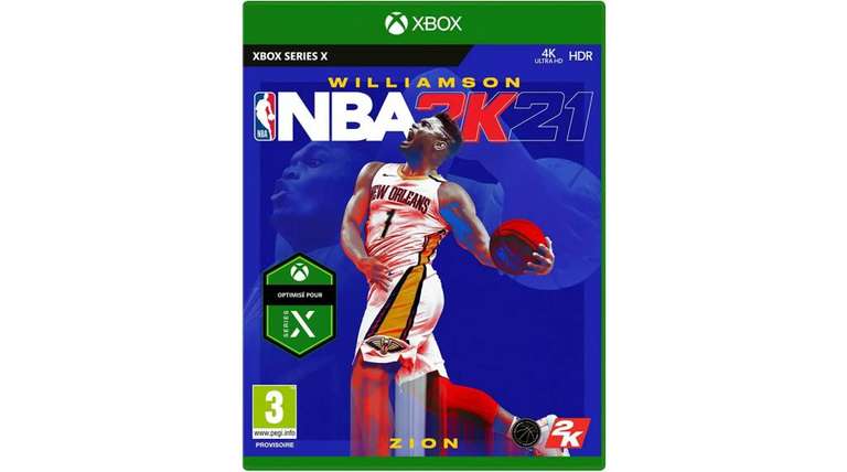 Jeu NBA 2K21 sur Xbox Séries X