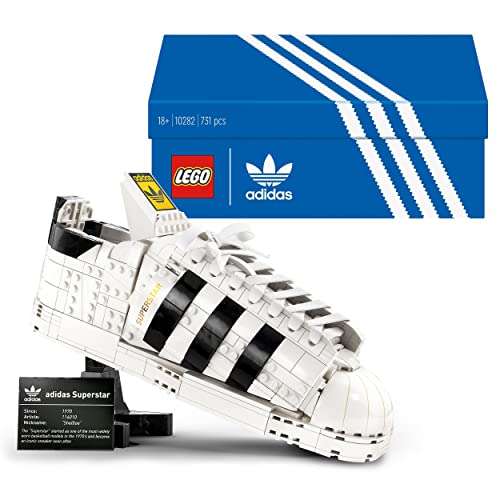 Jeu de construction Lego Ensemble (10282) - Adidas Originals Superstar (Frais d'importation inclus)