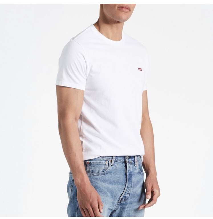 T-shirt Levi’s Housemark - Blanc, Tailles XS à 3XL