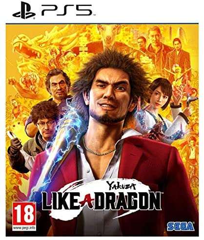 Jeu Yakuza Like a Dragon sur PS5