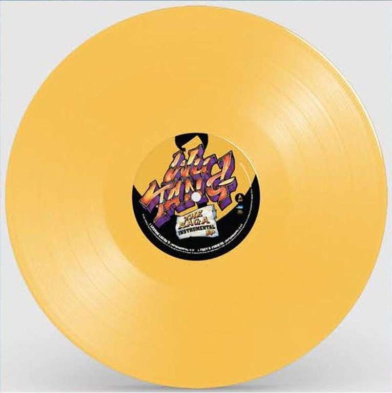 Vinyle Wu-Tang Clan The Saga Instrumental Maxi LP jaune