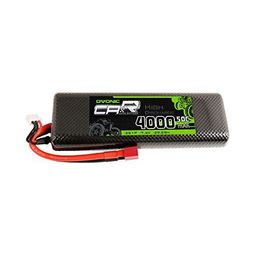 Batterie Lipo 2S 4000 mAh 50C 7.4V (Vendeur Tiers)