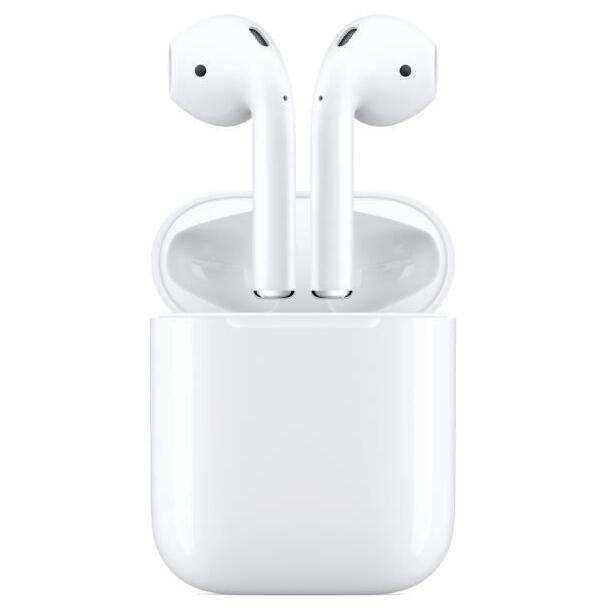 Écouteurs sans fil Apple AirPods 2 avec Boitier de charge filaire (+ 11.50€ en Rakuten Points) - Boulanger