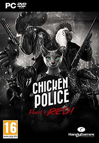 Chicken Police: Paint it Red! sur PC (9,99 euros sur PS4)