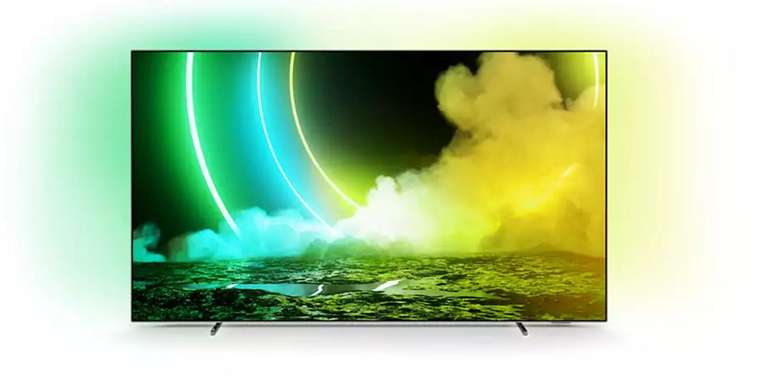 TV 55" Philips 55OLED705 - OLED, 4K UHD, 100 Hz, HDR 10+, Dolby Vision, Ambilight, Android TV