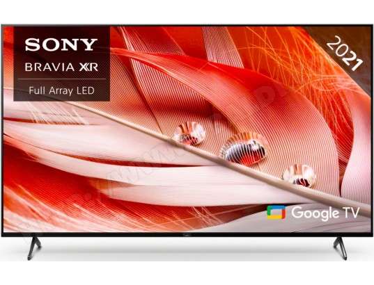 TV LED 75" Sony Bravia XR-75X90J (2021) - Full Array, HDR-10, HLG, Dolby vision, 100/120 Hz, Smart TV, AirPlay 2 et HomeKit