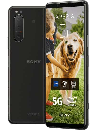 Smartphone 6.4" Sony Xperia 5 II - 5G, 128Go, 8Go RAM - Noir