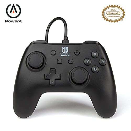 Manette filaire PowerA Nintendo Switch Enhanced Wired - noir