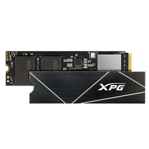 SSD interne M.2 NVMe Gen. 4 Adata XPG Gammix S70 Blade (AGAMMIXS70B-2T-CS) - 2 To, compatible PS5, dissipateur inclus