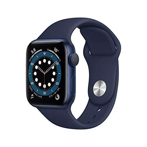Montre connectée Apple Watch Series 6 (GPS) - Boitier 40 mm, Bleu