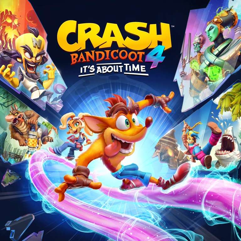 Crash Bandicoot 4: It's About Time sur PS4 (dématérialisé)