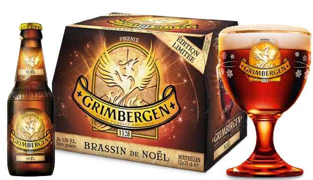 Pack de 12 Bieres Grimbergen Brassin de Noel