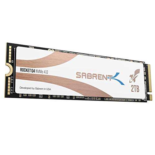 SSD NVMe PCIe 4.0 M.2 2280 Sabrent Rocket Q4 - 2To (Vendeur Tiers)
