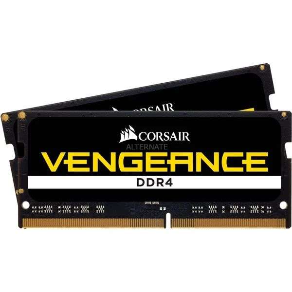 Kit mémoire RAM Corsair Vengeance 32 Go (2 x 16 Go) - DDR4, 2666 MHz, SO-DIMM