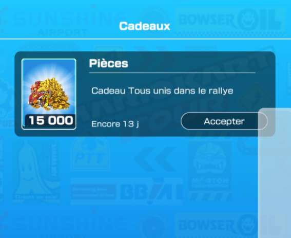 15000 pièces offertes sur le jeu Mario Kart Tour sur iOS & Android (Dématérialisé)
