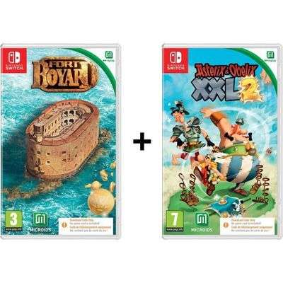 Pack Fort Boyard + Astérix & Obélix XXL 2 sur Nintendo Switch (Code dans la boîte)