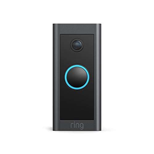 Sonnette connectée filaire Ring Video Doorbell - HD, avec 30 jours d'abonnement Ring Protect