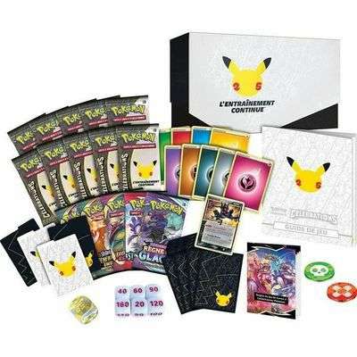 Coffret jeu de cartes Pokémon Elite Trainer Box 25 ans